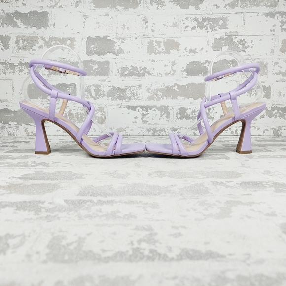 New BP. Ashlyn Square Toe Strappy Sandal In Purple D62 - Picture 7 of 16